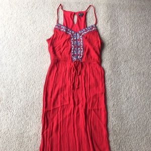 Red Maxi Dress